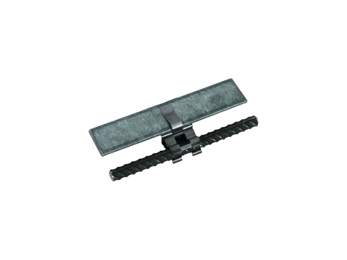 Parallelverbinder Elvatec/DEHN DEHNclip für Flachleiter 12/30mm Stahl/blank