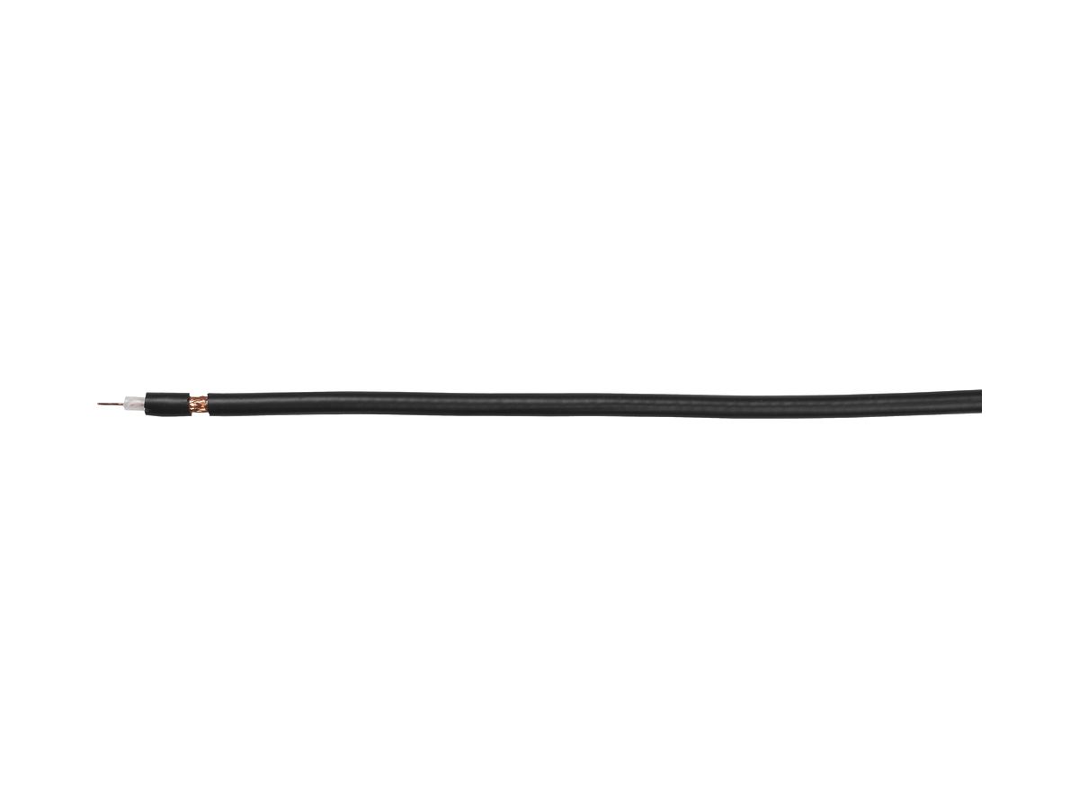 Koaxialkabel RG59B/U 75Ω schwarz