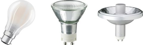 Lampen mit Bajonettsockel