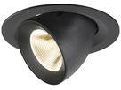 LED-Downlight SLV NUMINOS GIMBLE M 12W 1900lm 4000K NB DALI Ø135×95 schwarz
