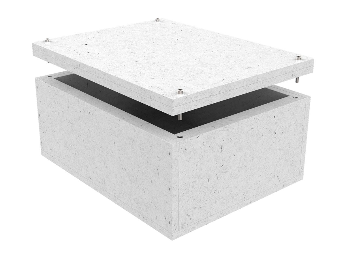 EB-Gehäuse Spotbox Feuerbox 400 EI60 410×310×160mm