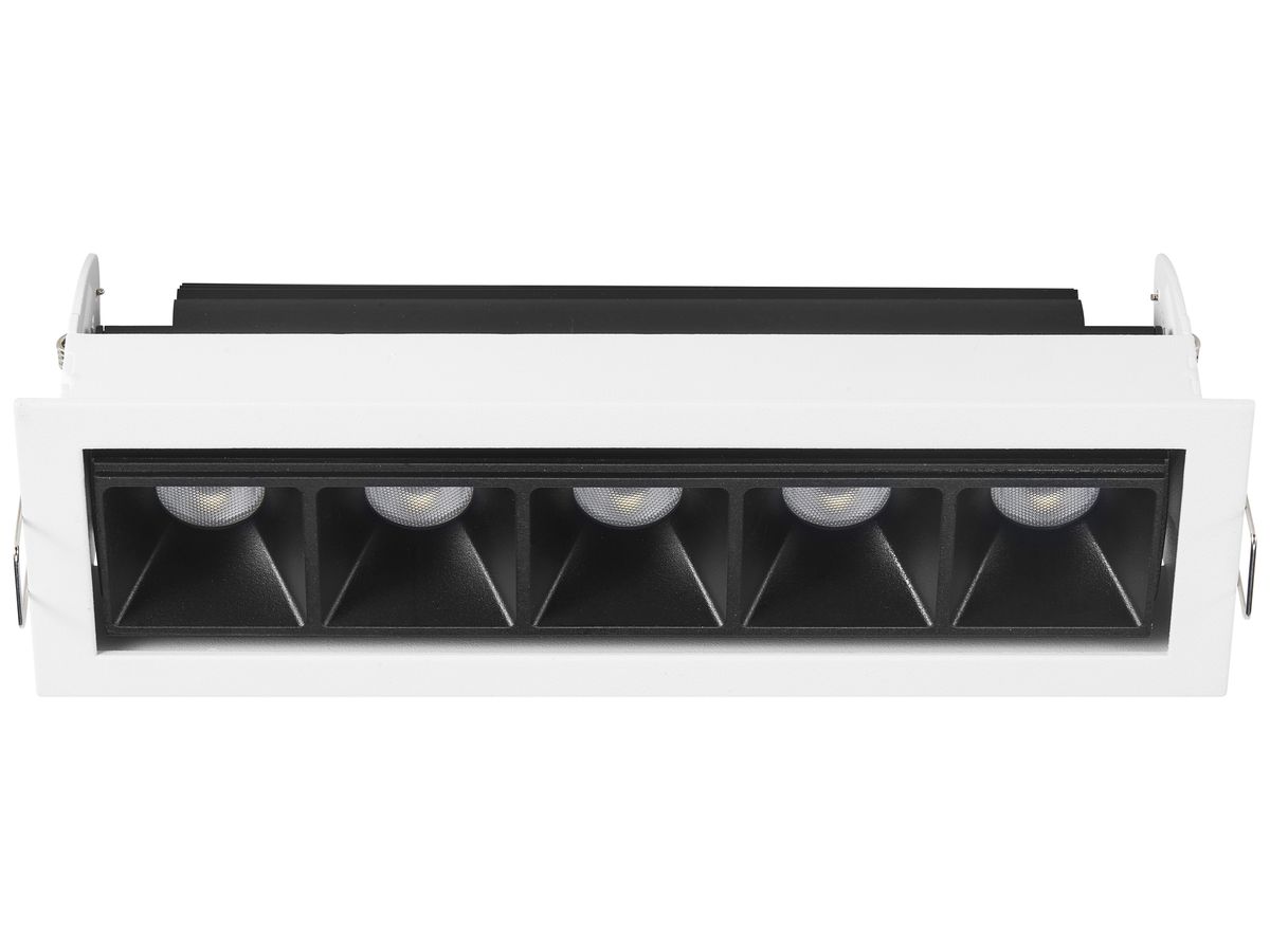 EB-LED-Spot Sylvania Domino 15W 855lm 3000K WB DALI2 171×47mm weiss