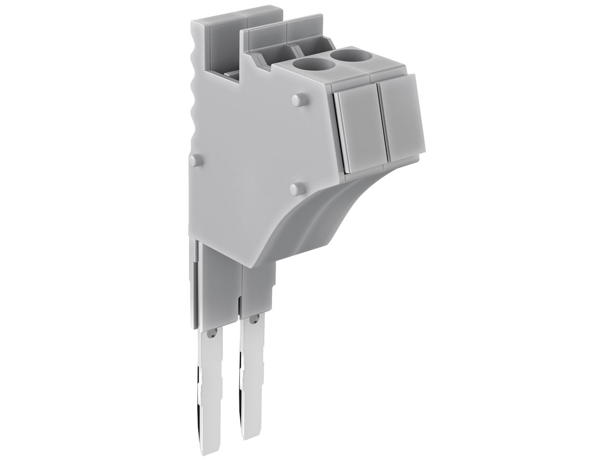 Prüfstecker Wieland PS WKC/F OB 2 isoliert grau