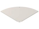 Deckel BET RBD 90° 600mm Edelstahl A4 blank