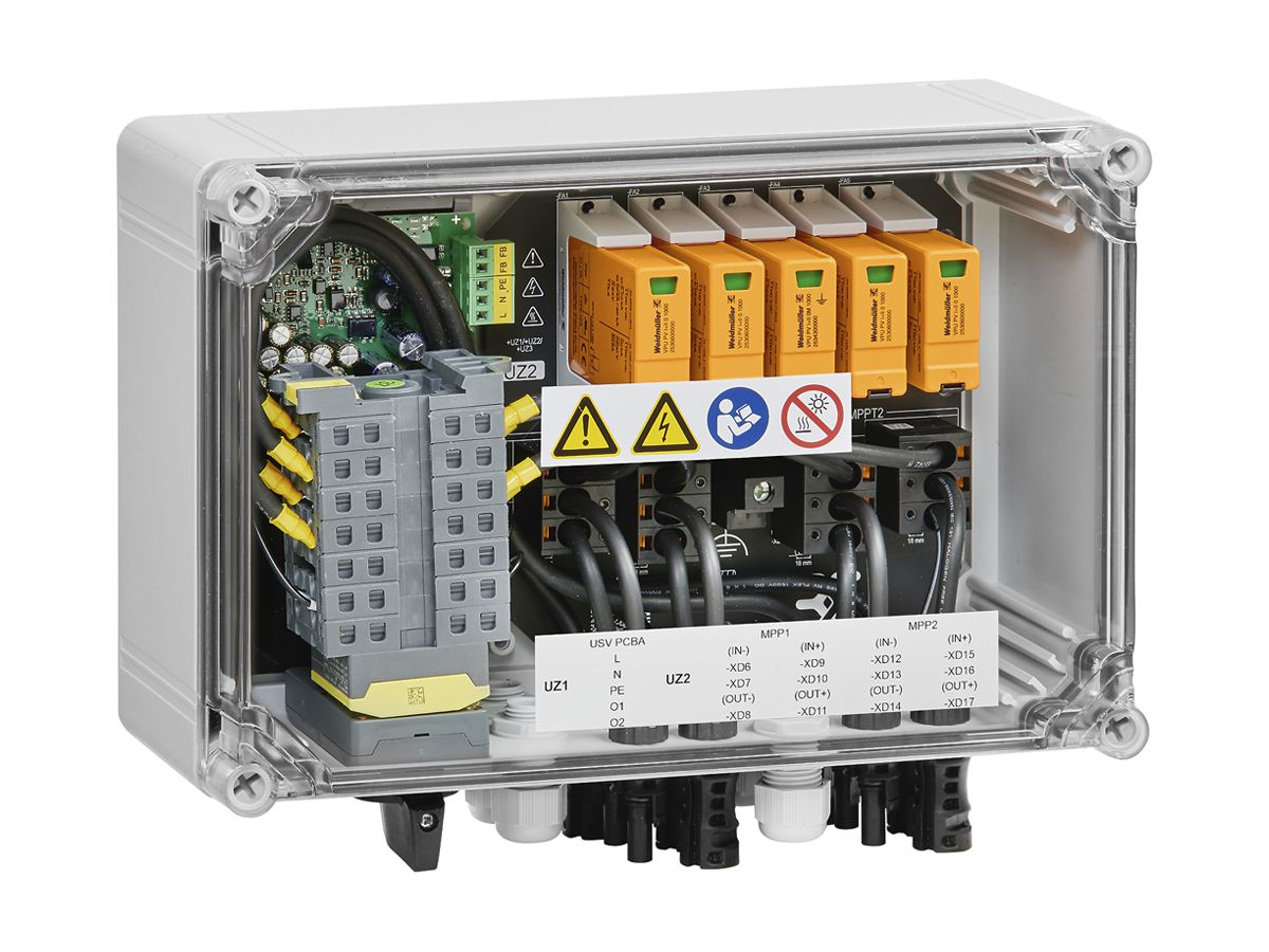 Generatoranschlusskasten WM GAK PVC DC 2I 1O 2MPP RD SPD1R EVO 11