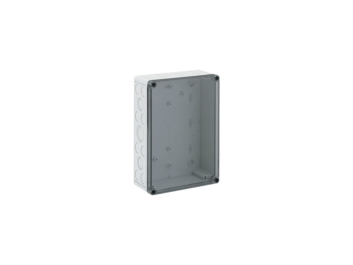 Apparategehäuse PC 2518-9-tm IP66 254×180×90mm