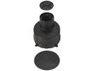 EB-Gehäuse SLV DASAR S Kunststoff Ø180×150mm schwarz