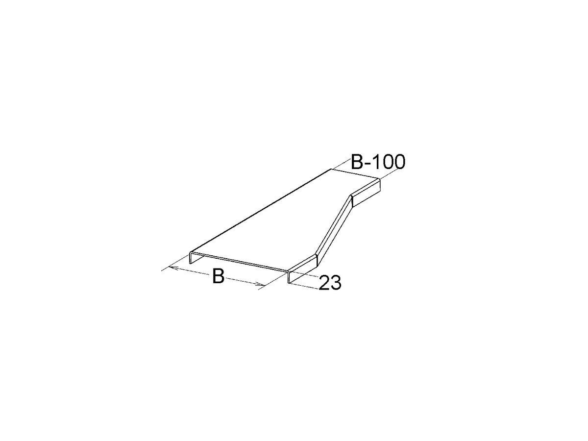 Deckel Reduktion links EBO 600