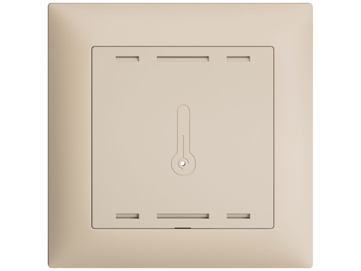 UP-Abdeckset EDIZIOdue Wiser für Raumtemperatursensor 88×88mm cr