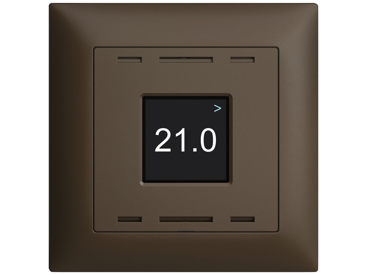 UP-Bedienaufsatz zu Raumtemperatursensor EDIZIOdue Wiser coffee