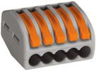 Verbindungsklemme WAGO 5P 0.08…4mm² grau