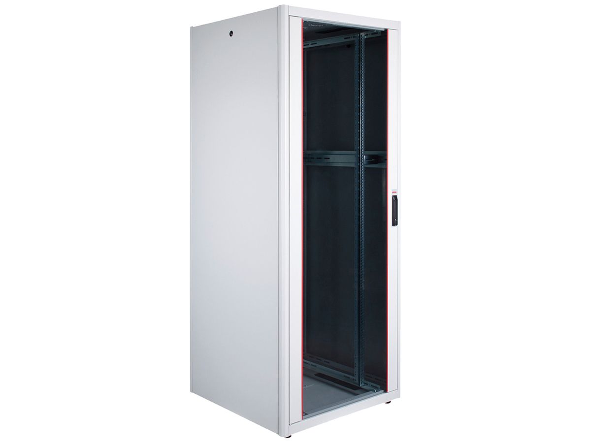 Netzwerkschrank 19" ROLINE Pro 800×2053×800mm 42HE 1×Tür grau