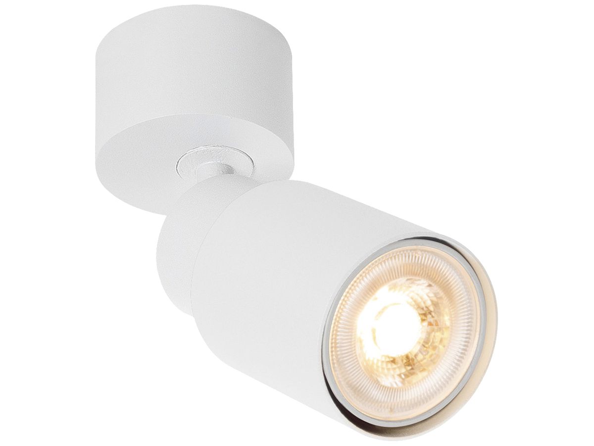 Spot SLV PURI 2.0 Tube CW GU10 1×6W DIM Ø55×123×97mm weiss
