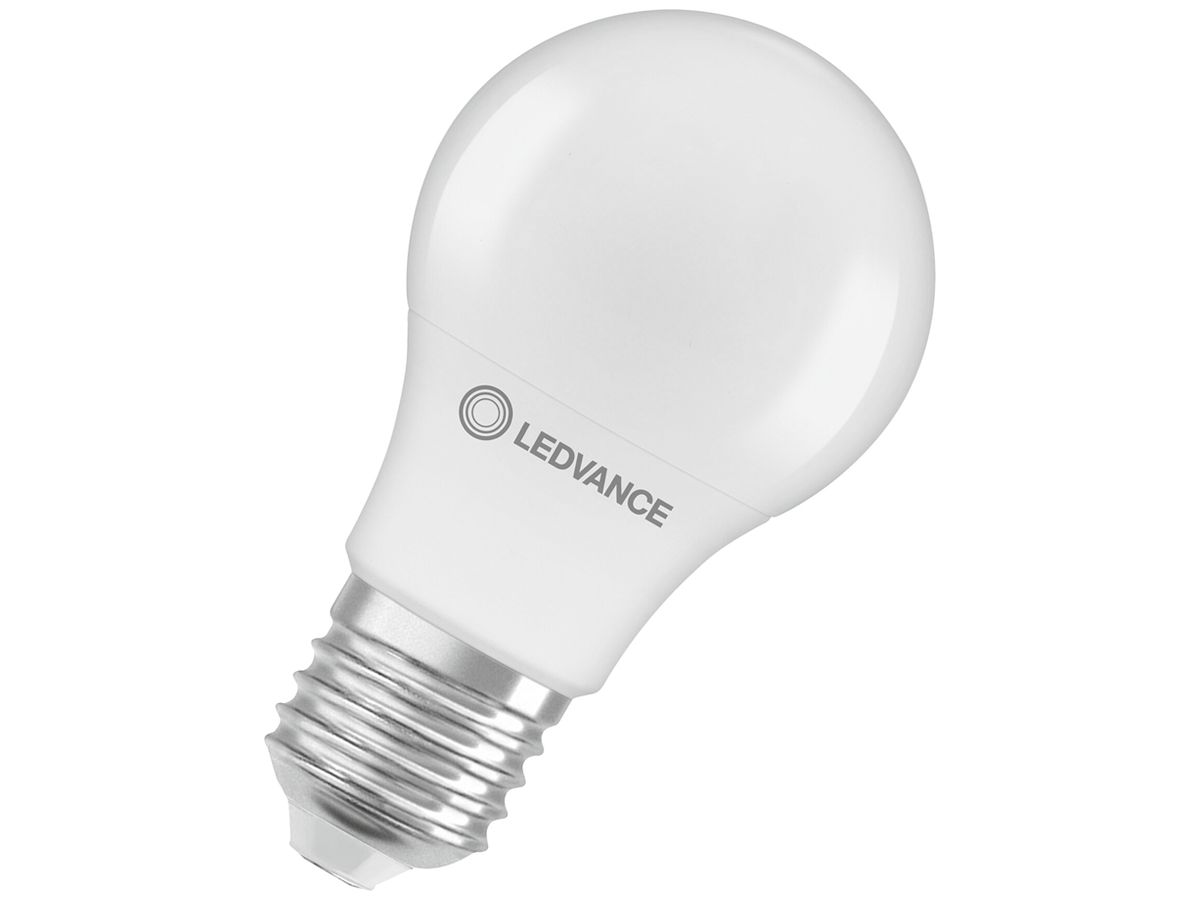 LED-Lampe LEDVANCE CLAS A E27 4.9W 470lm 4000K Ø55×95mm Typ A mattiert