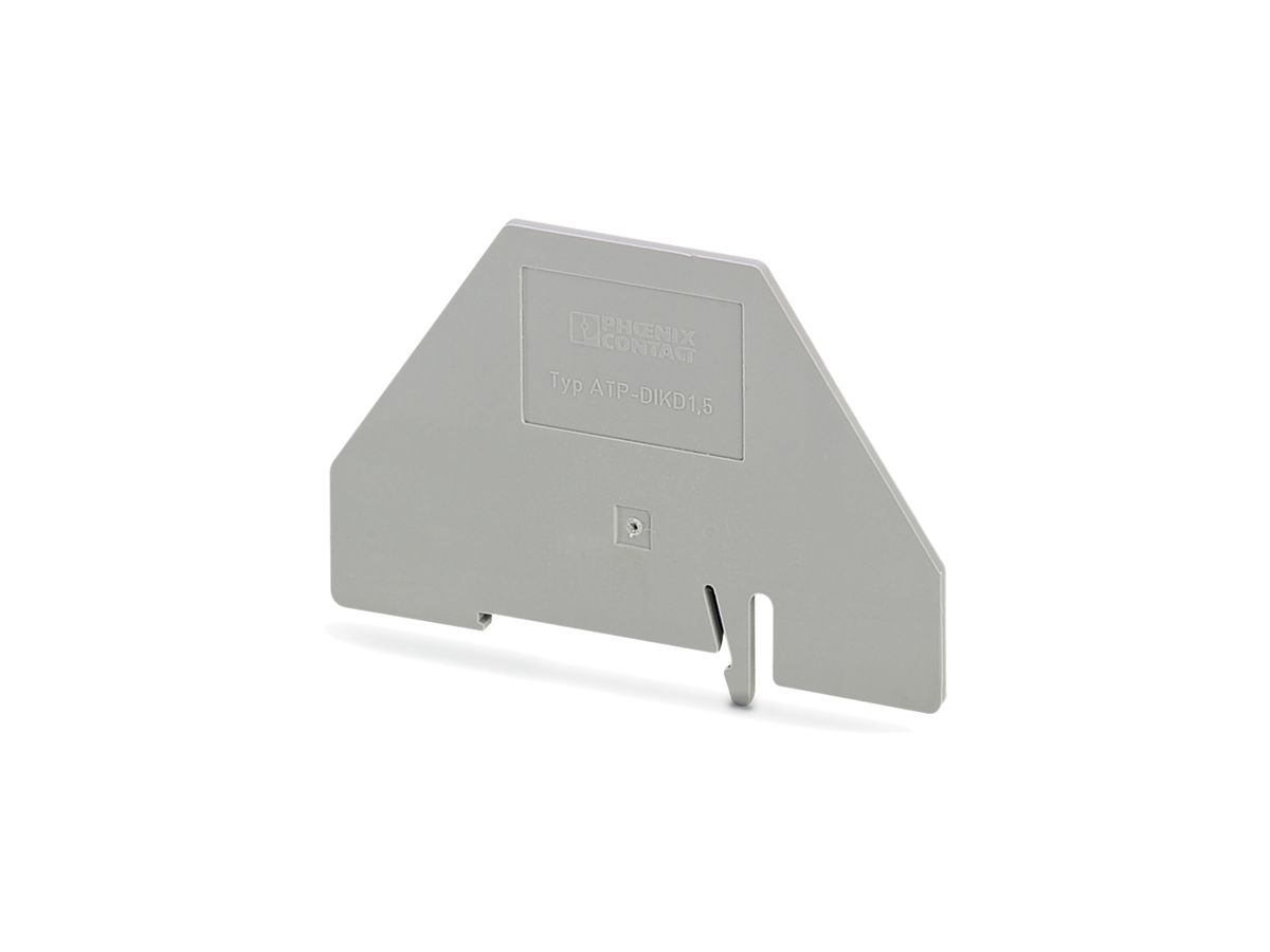 Trennplatte Phoenix Contact L=83mm B=2mm, H=60mm grau