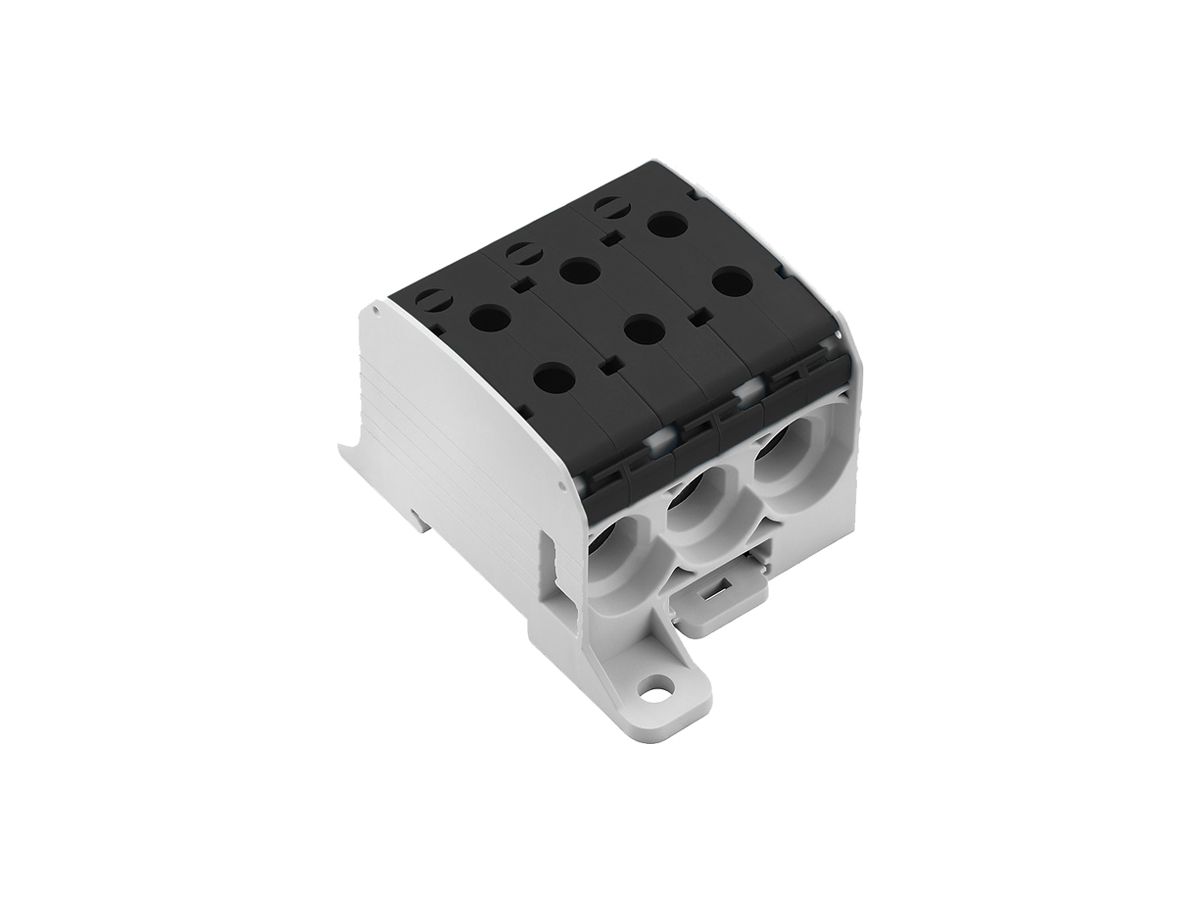 Verteilerblock WM WPD 331CC 1P 232A 3×Eing 3×Ausg 10…95mm² 10…95mm²