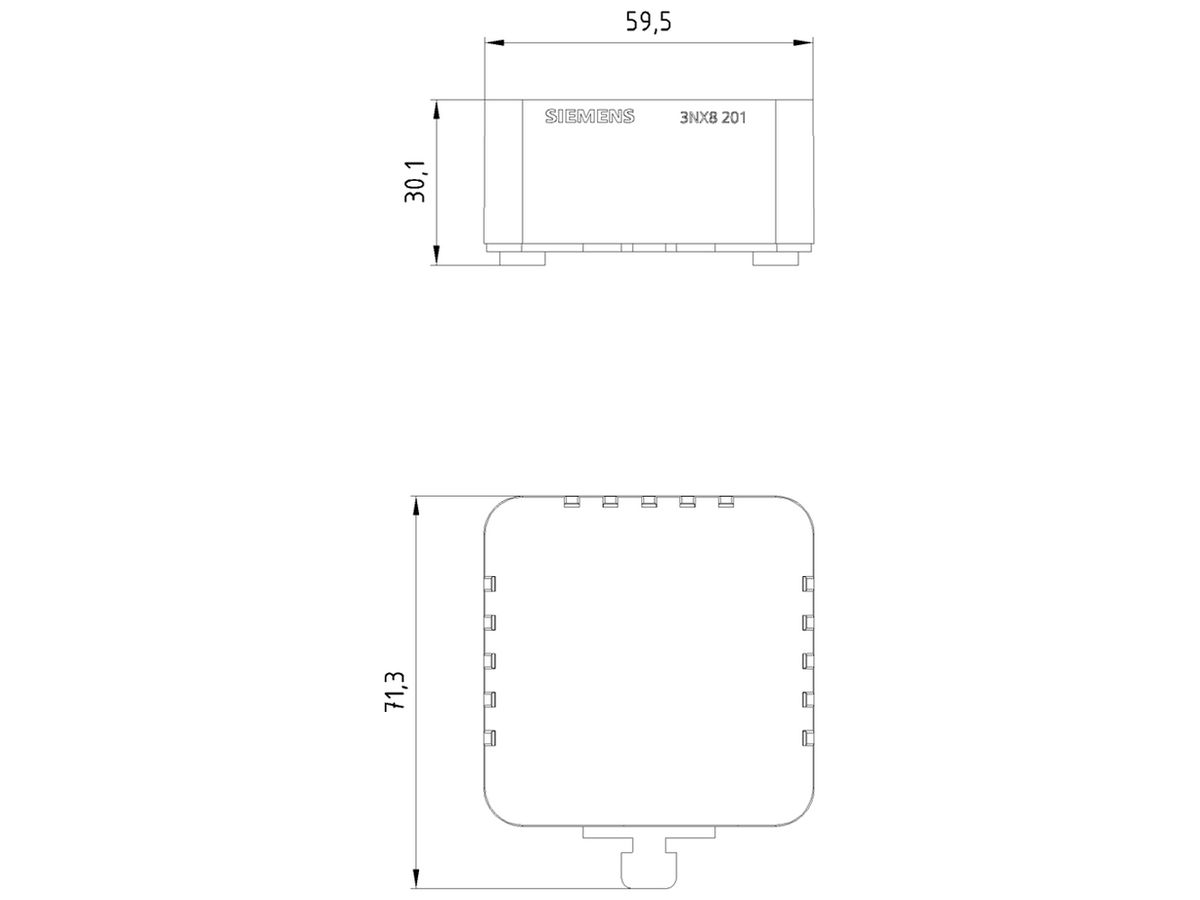 RF-Elektronikmodul Siemens SENTRON, für 3NA COM DIN-2, ≤ 400A