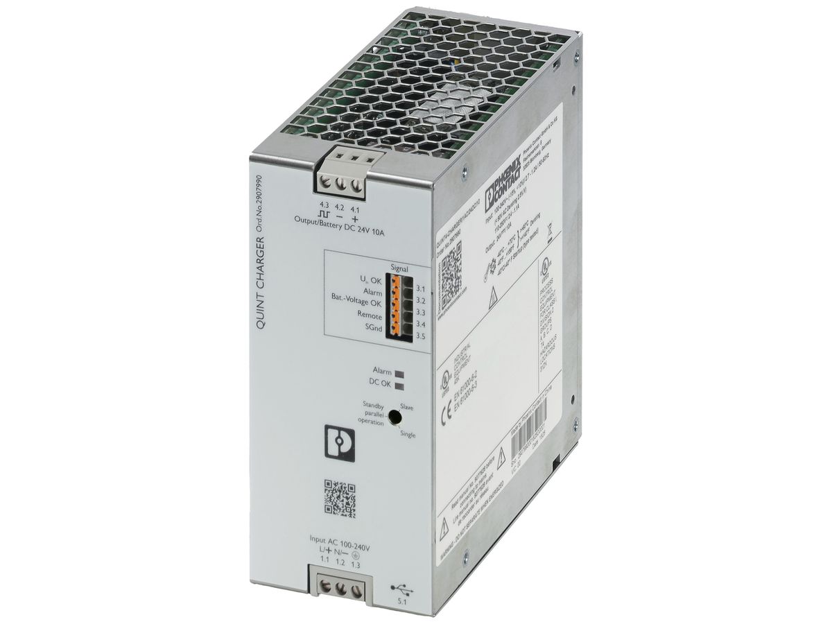 Batterieladegerät PX QUINT4-CHARGER/1AC/24DC/10