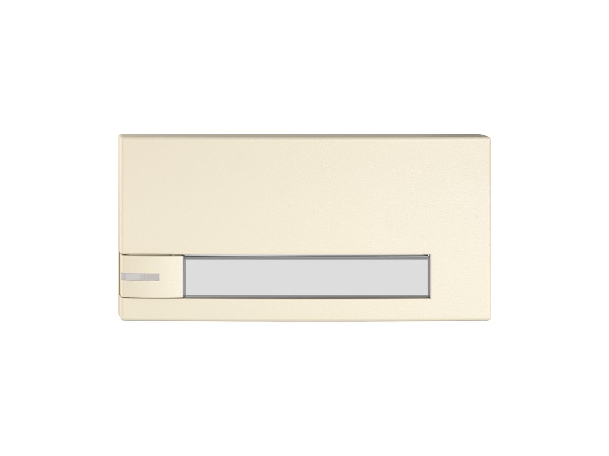 Taste 1/2 EDIZIO.liv SNAPFIX® f.KNX-&UNI m.LED m.Papier 1-Tastenbed.cr