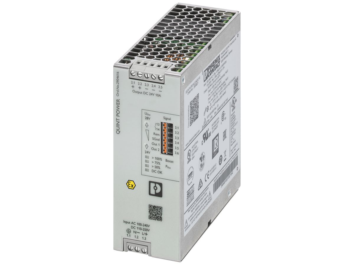 Schaltnetzteil PX QUINT4-PS/1AC/24DC/10/+ 1L OUT 24VDC/10A