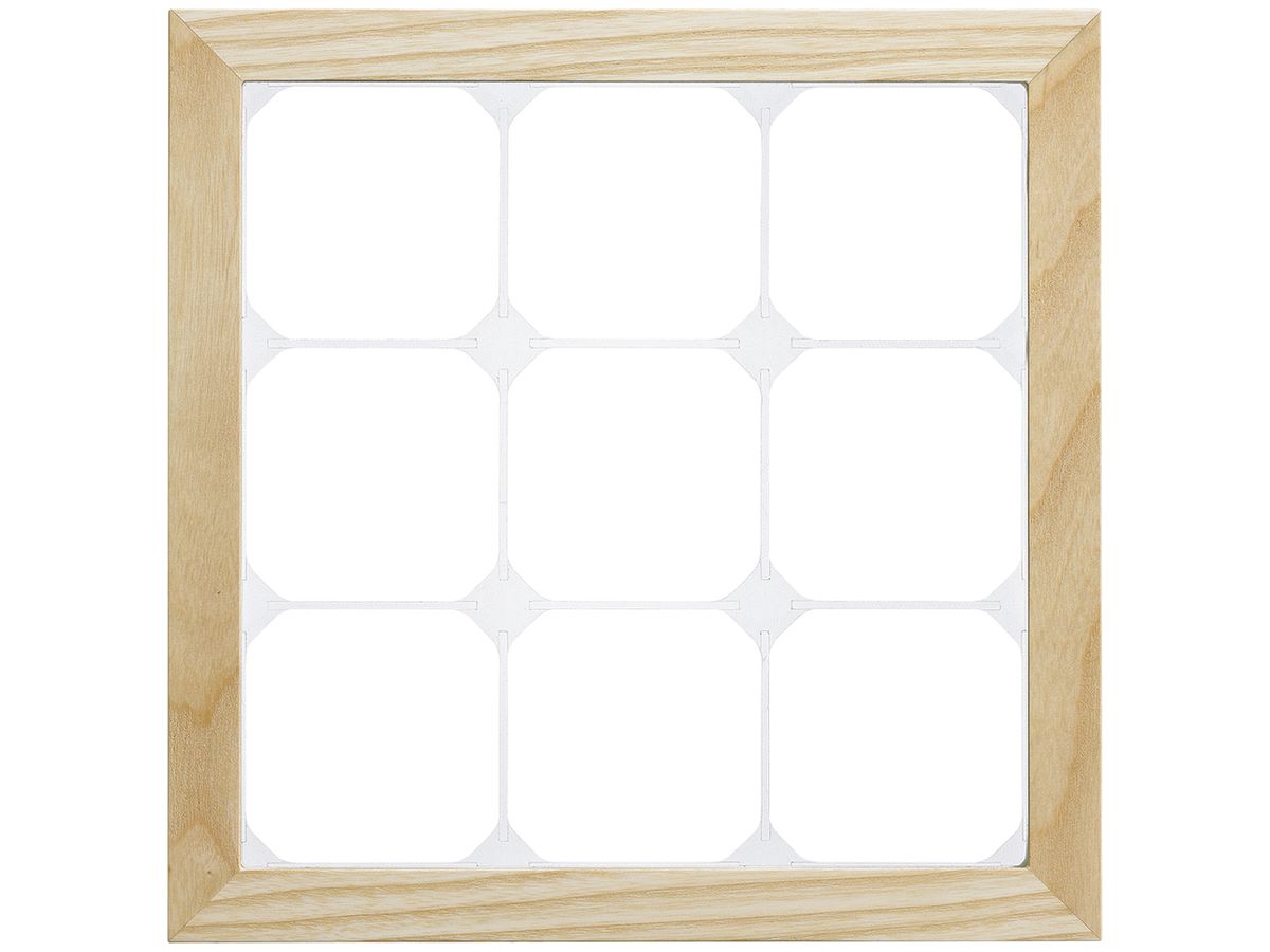 Abdeckrahmen KAL.art 3×3 214×214mm Esche