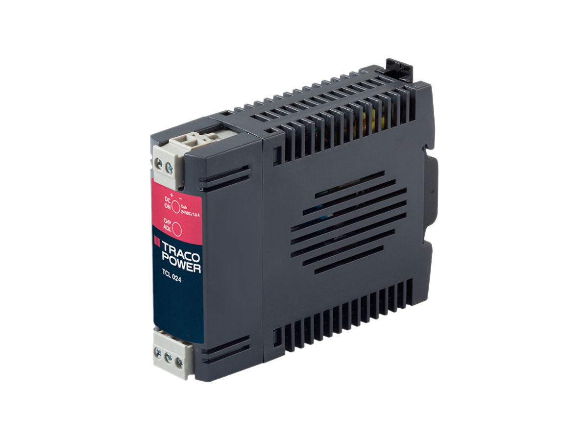 EB-DC/DC-Wandler Traco TCL 024-124 DC, 24W 1A 24VDC 27×75×100mm
