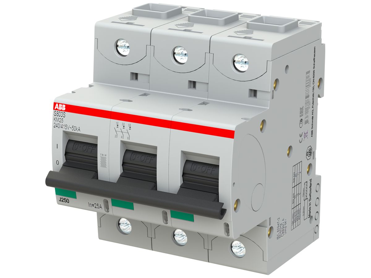 Leitungsschutzschalter ABB S803S-KM 25A 50kA