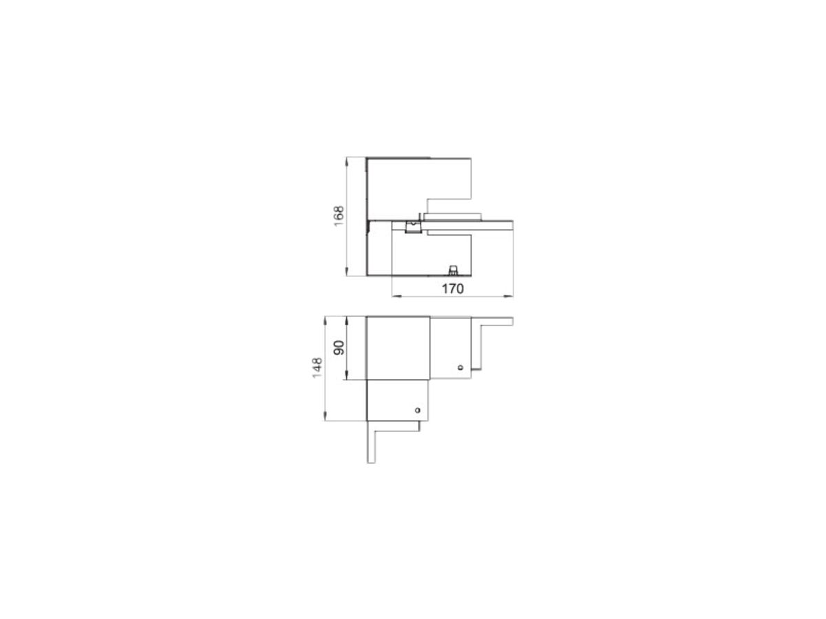 Inneneck Bettermann GS-SI90170 reinweiss