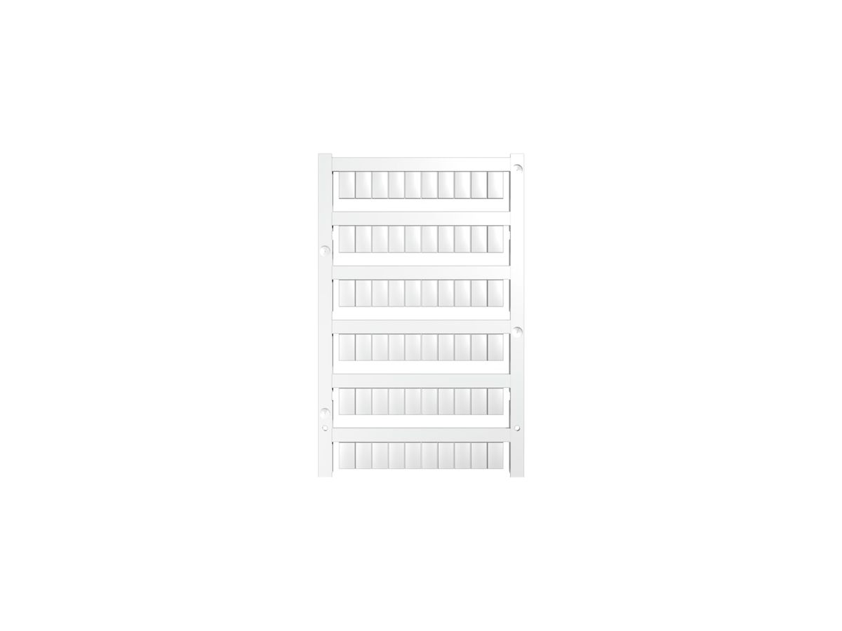 Klemmenmarkierer Weidmüller MultiCard WS 10×6mm Sonderdruck PA66