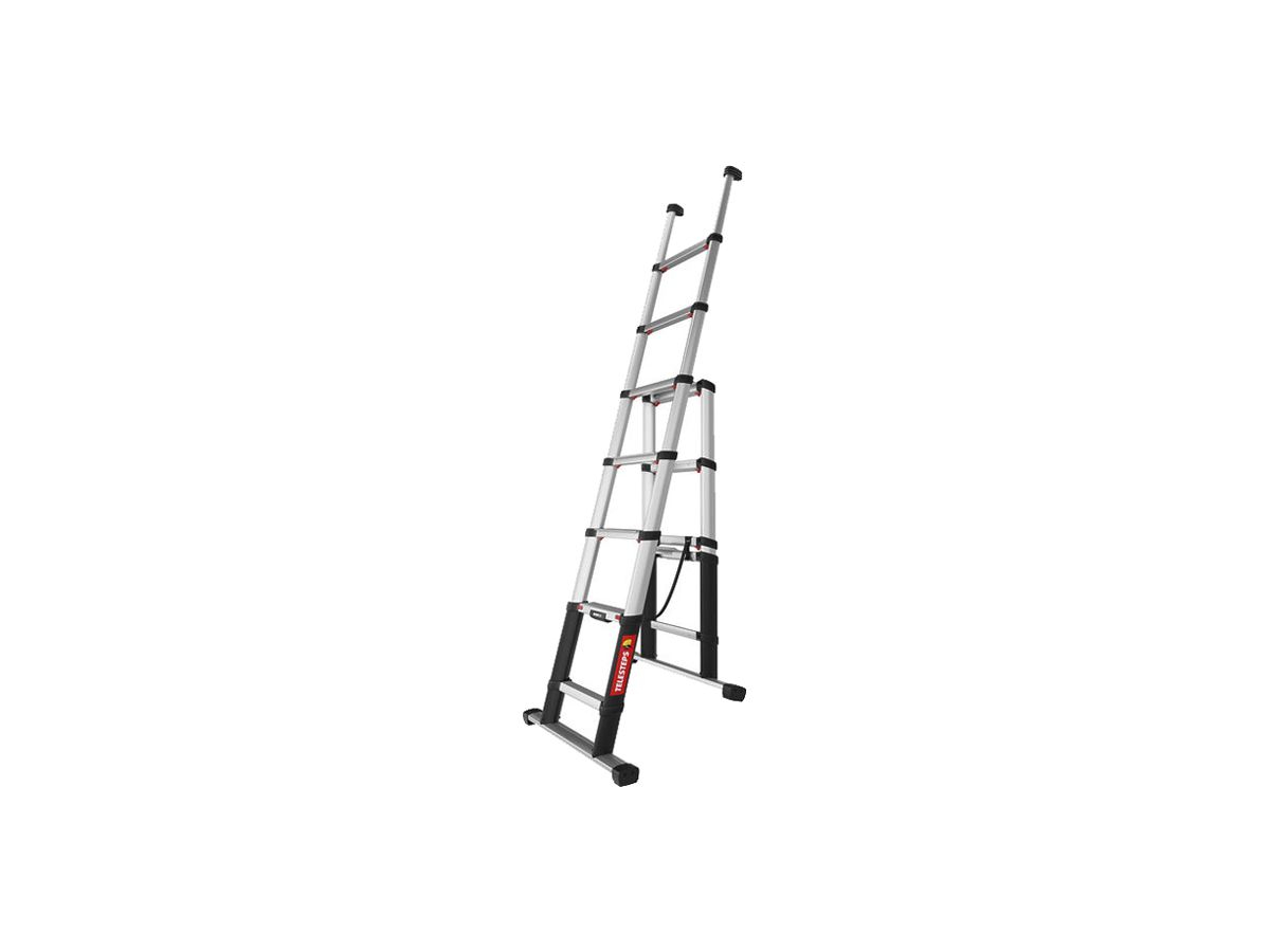 Teleskopleiter TELESTEPS Combi Alu 7 Sprossen 0.73…2.3m max.150kg