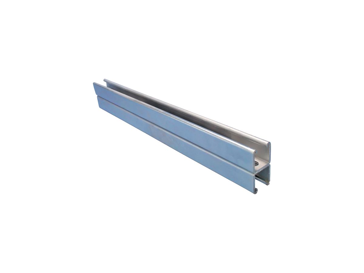 Montageschiene Caddy Typ AA, 41×82mm L=60cm feuerverzinkt