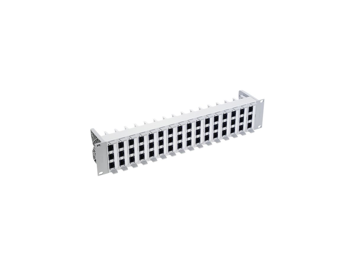 Rangierfeld Global 19" 2HE 48×RJ45/u Kat.6 R&M