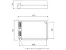 LED-Betriebsgerät Osram OT 40W 15…56V 150…1050mA DALI 123×79×33mm