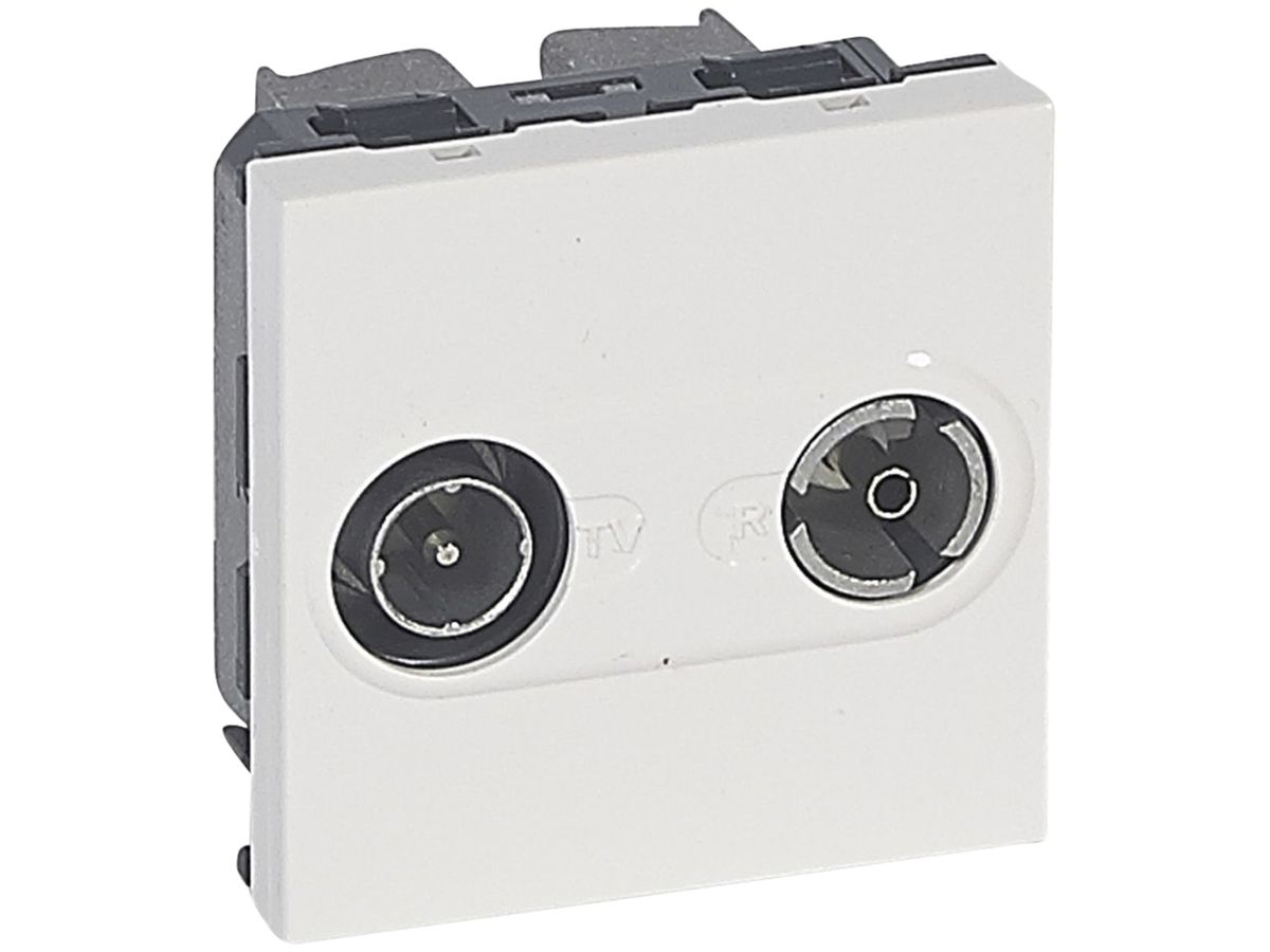 EB-Antennen-Steckdose MOS TV-R 14dB magnesium