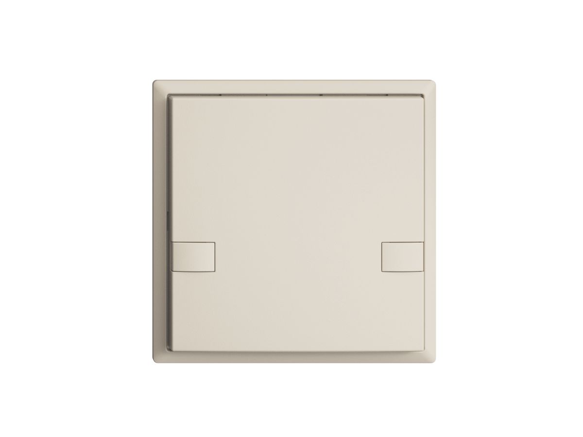 UP-Taster KNX 1-fach EDIZIOdue colore crema RGB ohne LED