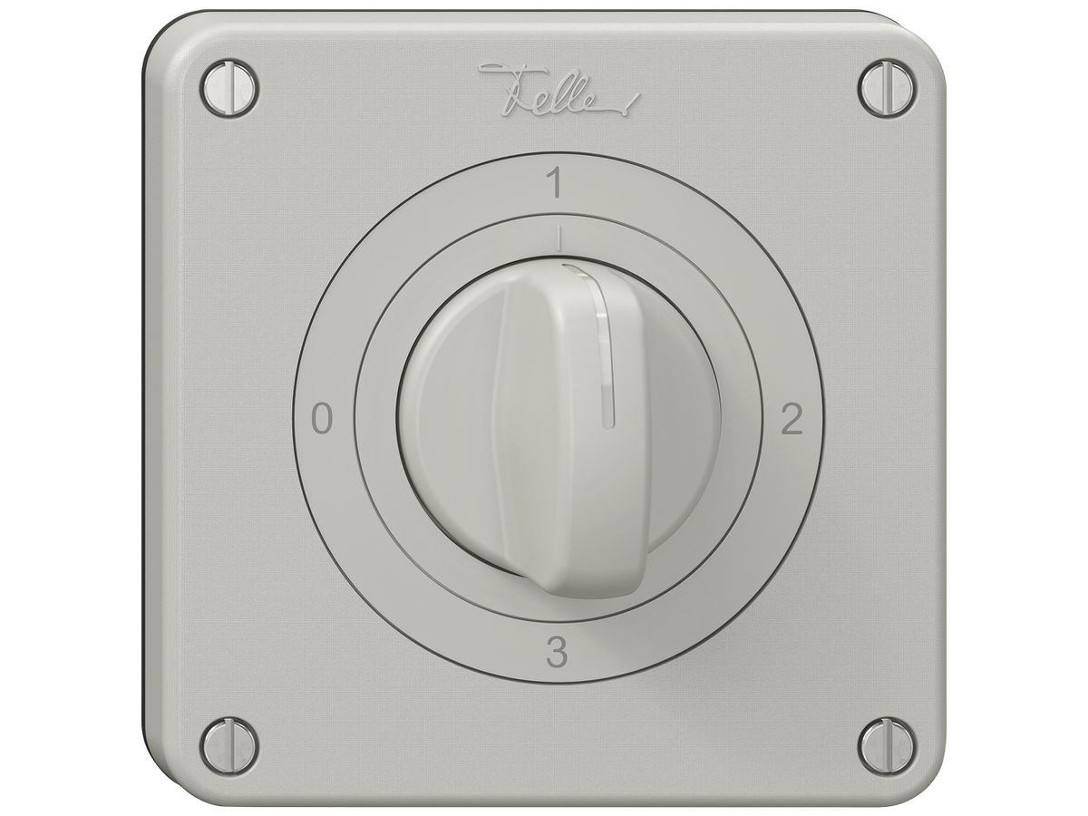 Drehschalter NEVO SNAPFIX® Umschalter 16A 400V 0-1-2-3 lgu