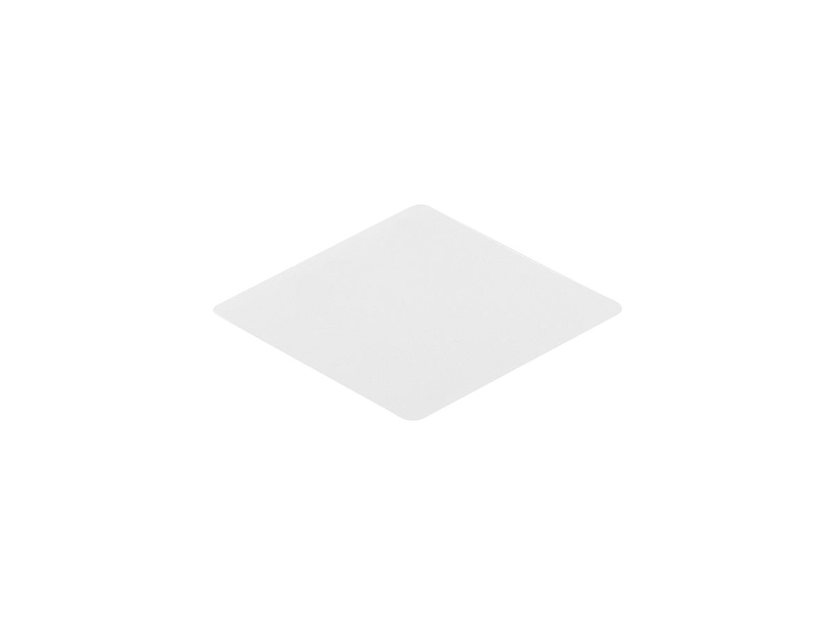 Beschriftungsschild-Abdeckung WAGO 210-841, 27×27mm, transparent
