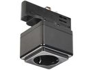 Schienen-Steckdose SLV EUTRAC, schwarz