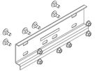 Verbinder gerade H=110 für Multibahn Lanz