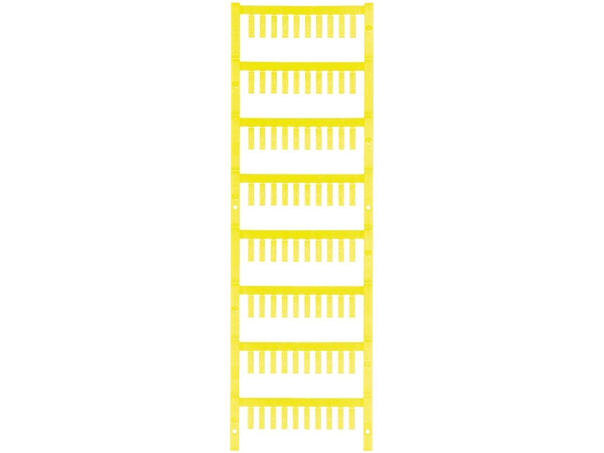 Leitermarkierer Weidmüller MultiCard SF für Ø2.2…2.9mm 12×3.6mm PA66 gelb