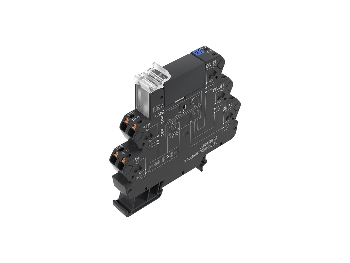 Halbleiterrelais WM TOP NO MOSFET 19.2…28.8VDC 5A/33VDC push-in
