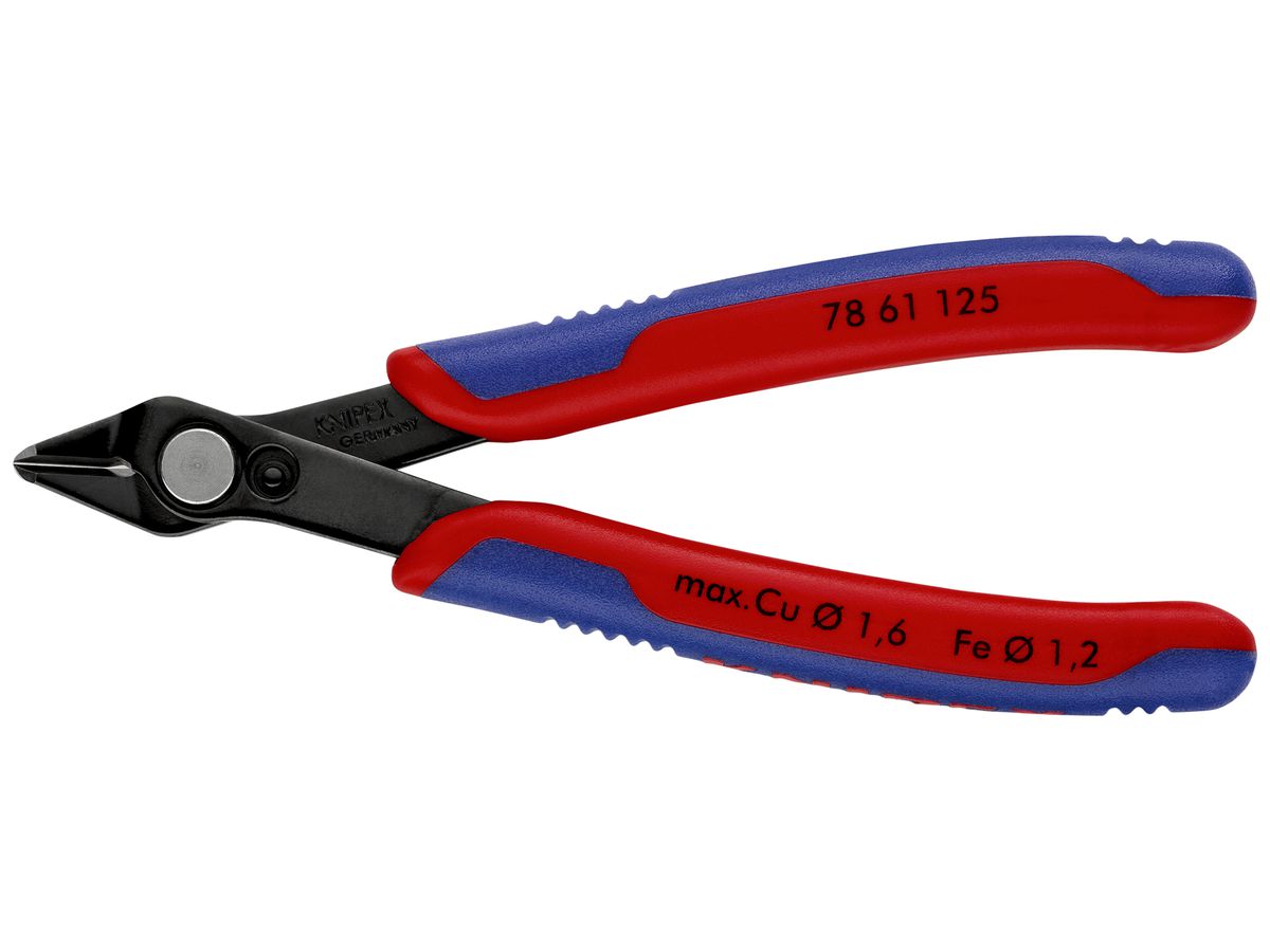 Seitenschneider KNIPEX Super Knips, 125mm Mehrkomponenten-Hülle