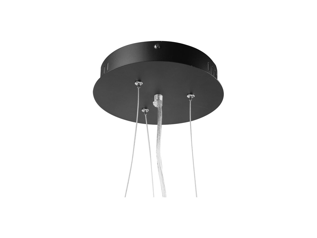 Abhängeset DOTLUX für DISCugr Ø600mm+Ø800mm schwarz