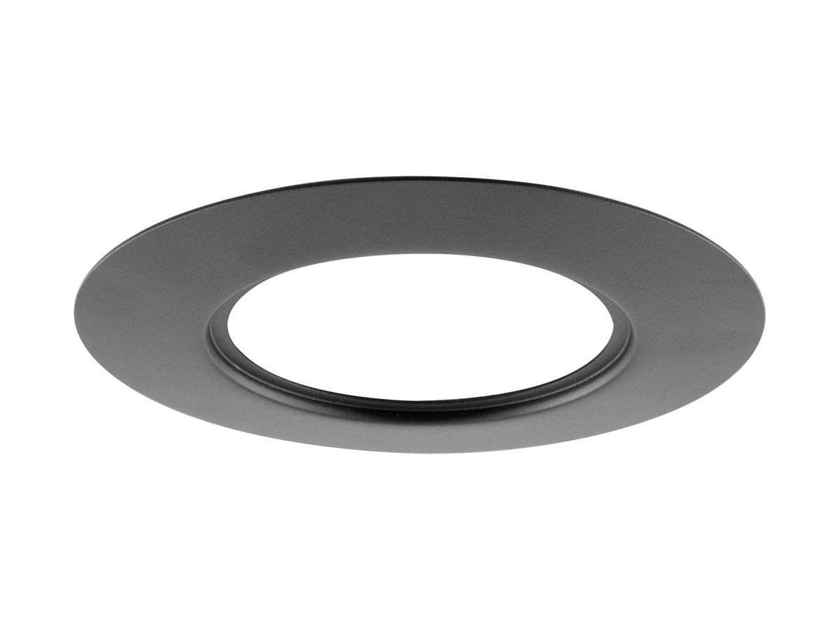 Abdeckring LEDVANCE für Einbauspot EB-Ø68mm, Stahl Ø133mm schwarz