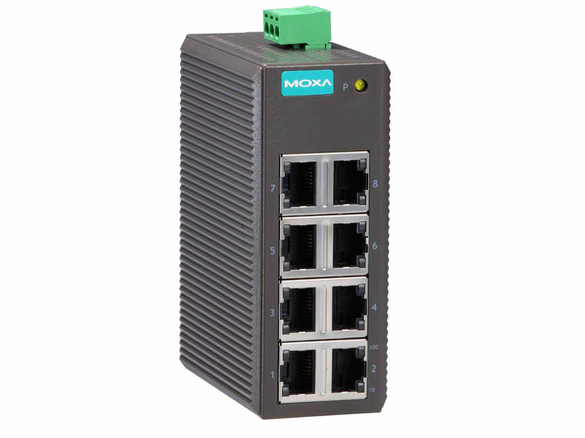 Moxa Ethernet Switch 10/100 Base - EDS-208 8 Port