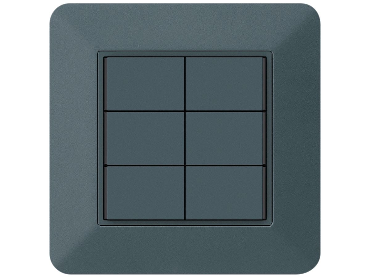 UP-Taster KNX KTR 6×Tasten 6×Betätigungspunkte LED anthrazit