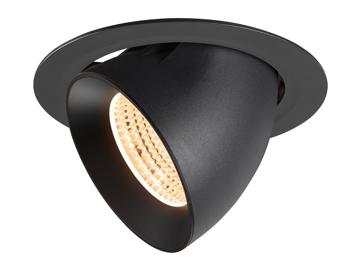 EB-LED-Spot SLV NUMINOS GIMBLE XL 24W 3500lm 2700K WB DALI DIM Ø190×135mm sz