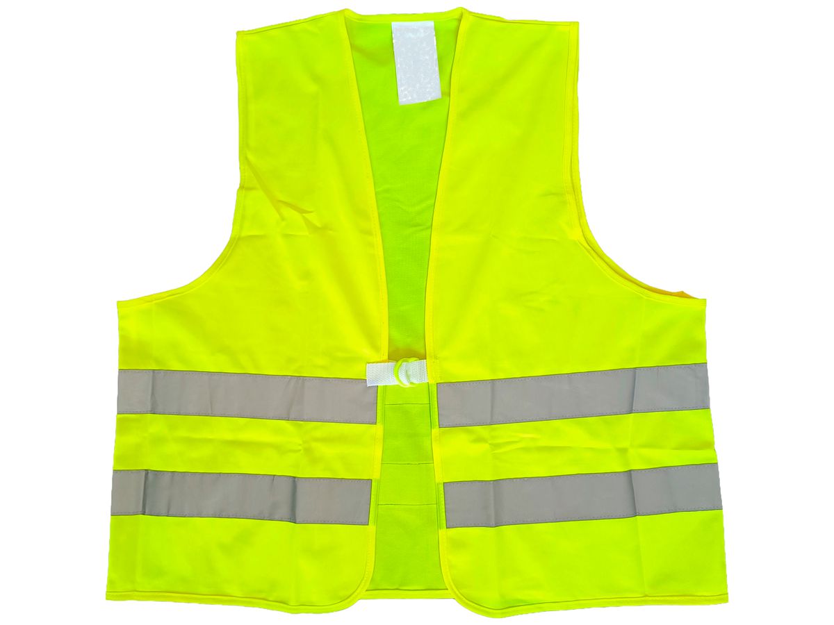 Warnweste ELBRO Universalgrösse gelb mit reflektierenden Streifen