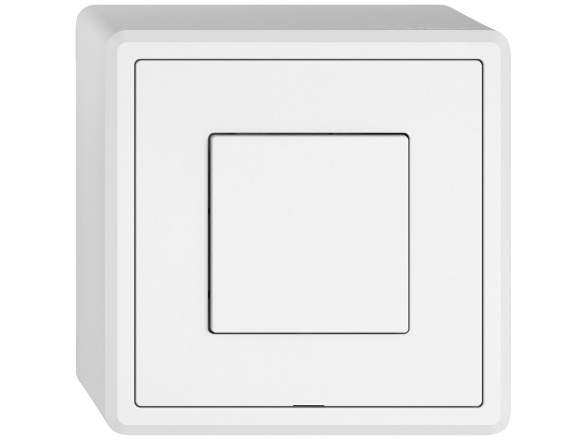 AP-Druckschalter EDIZIO.liv Wiser SNAPFIX® 1 Taste WLAN ws