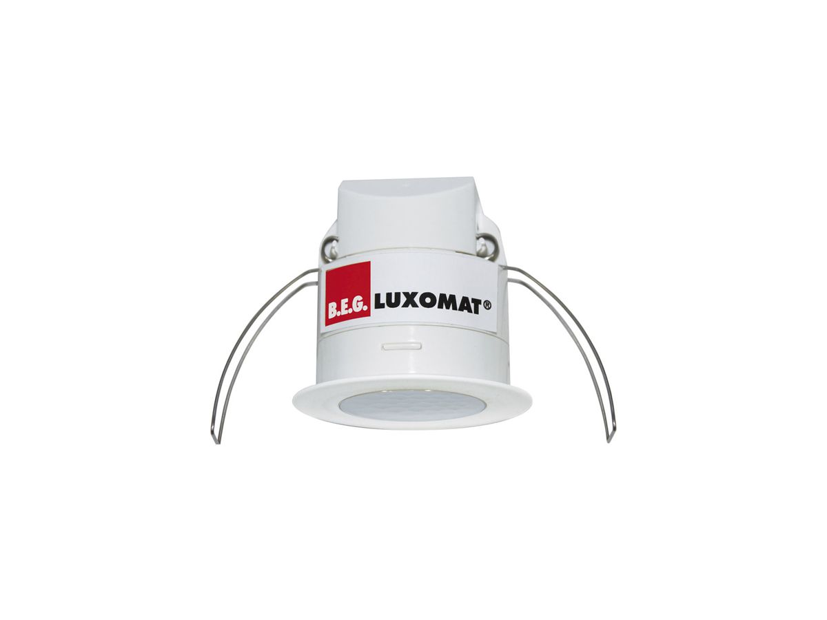 EB-Präsenzmelder Swisslux BEG Luxomat PD11-KNXs-FLAT-DX-DE weiss